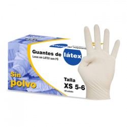 6841028 -Luvas Latex s/ Po...